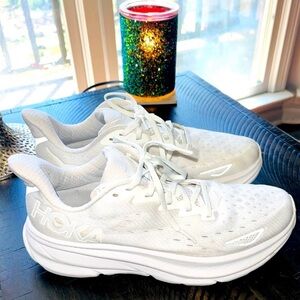 Hoka Women's White Running Shoes